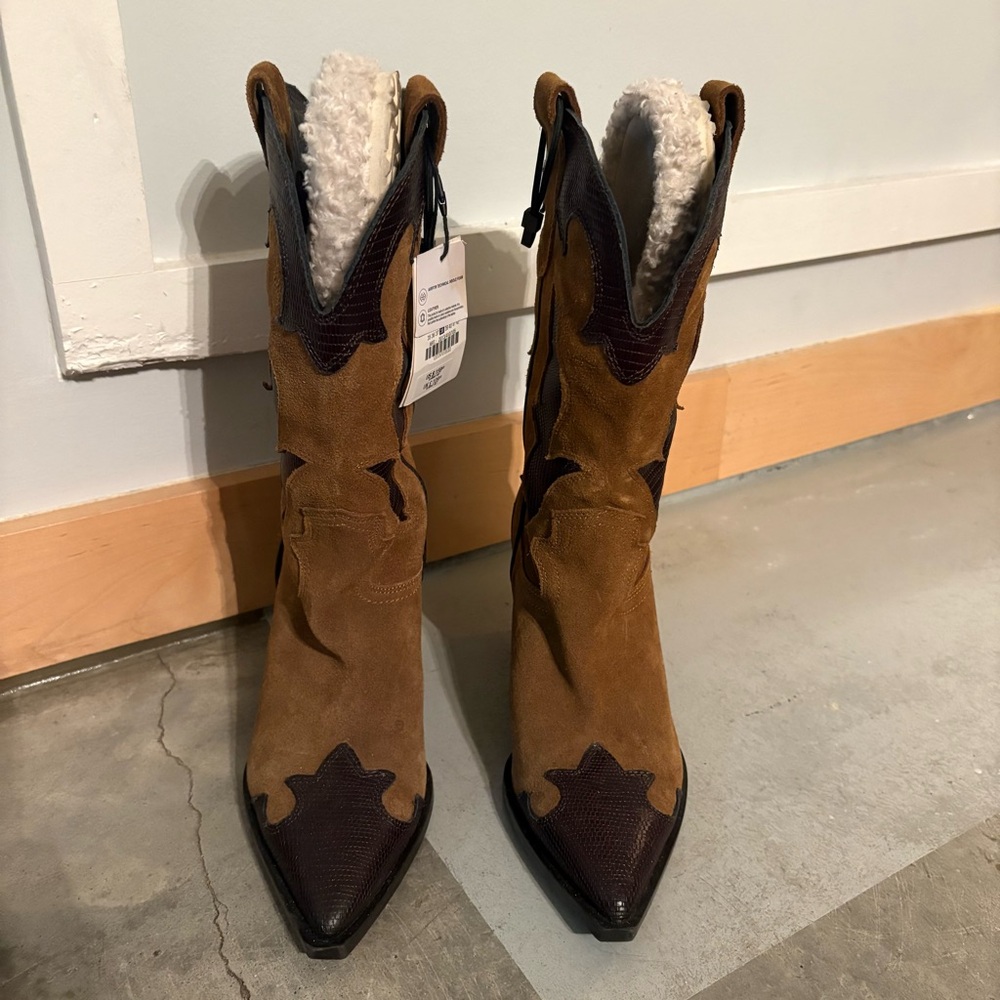 Zara Cowboy Boots - Picture 3 of 5